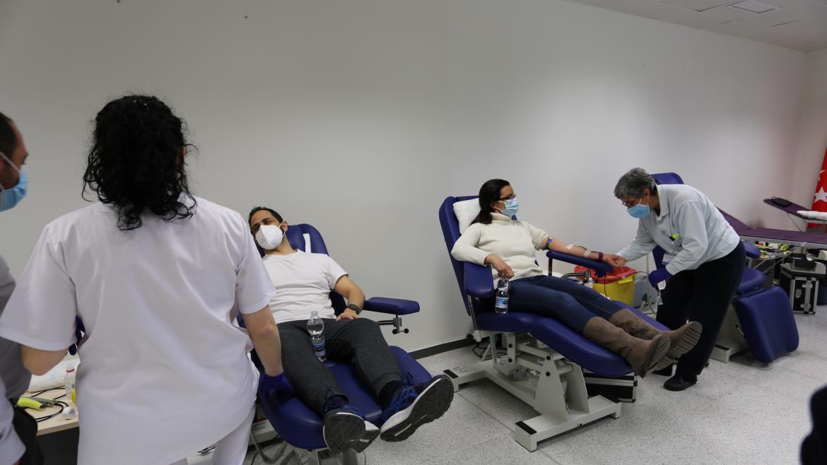 Maratón de donación de sangre