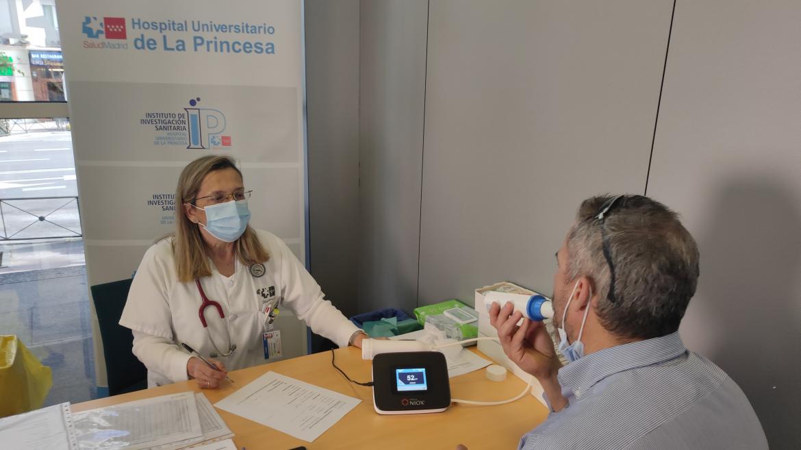 Realización pruebas de FeNO