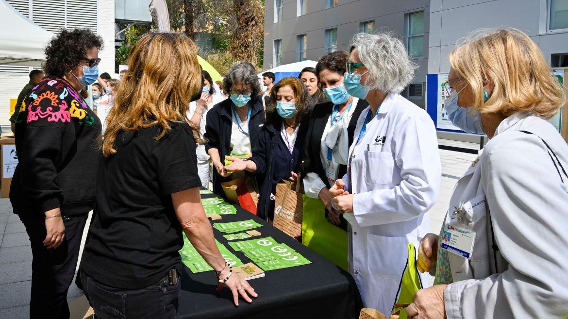 campaña informativa en el hospital gregorio marañón