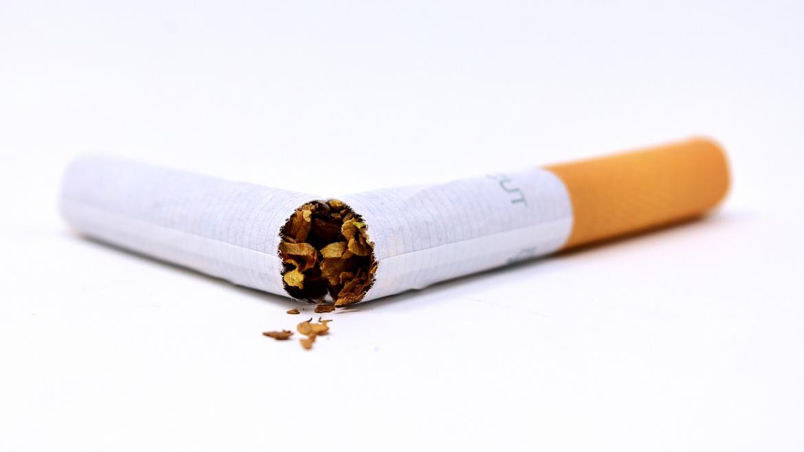 Cigarrillo roto