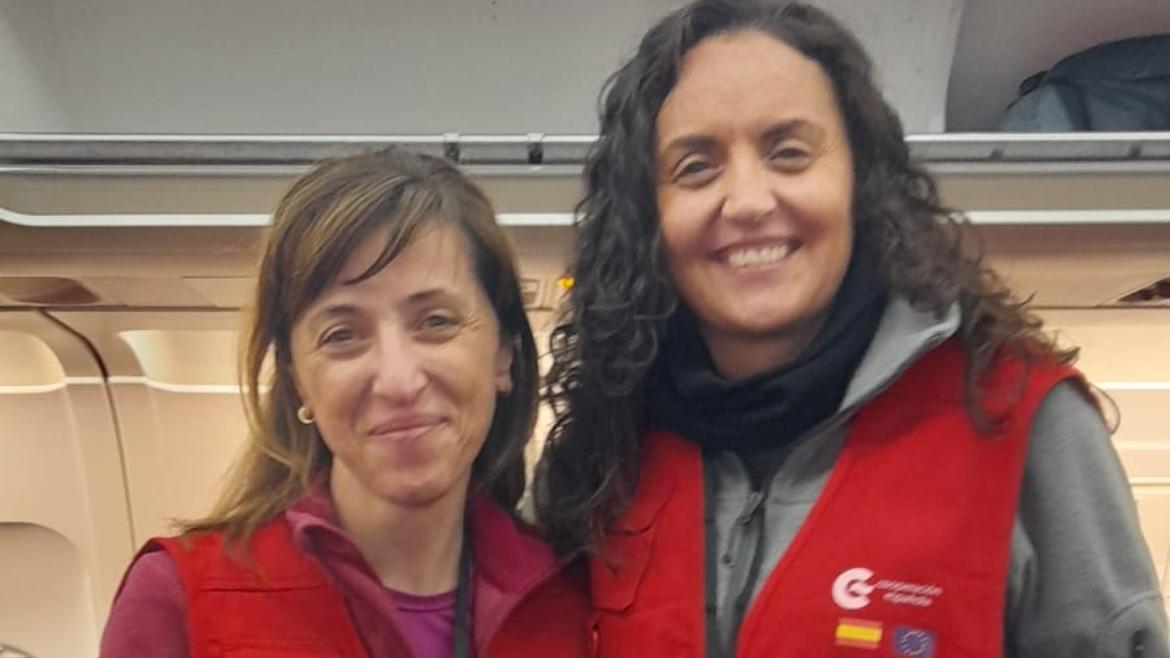 Maribel y Leonor, las dos sanitarias del Infanta Cristina que forman parte del equipo Start