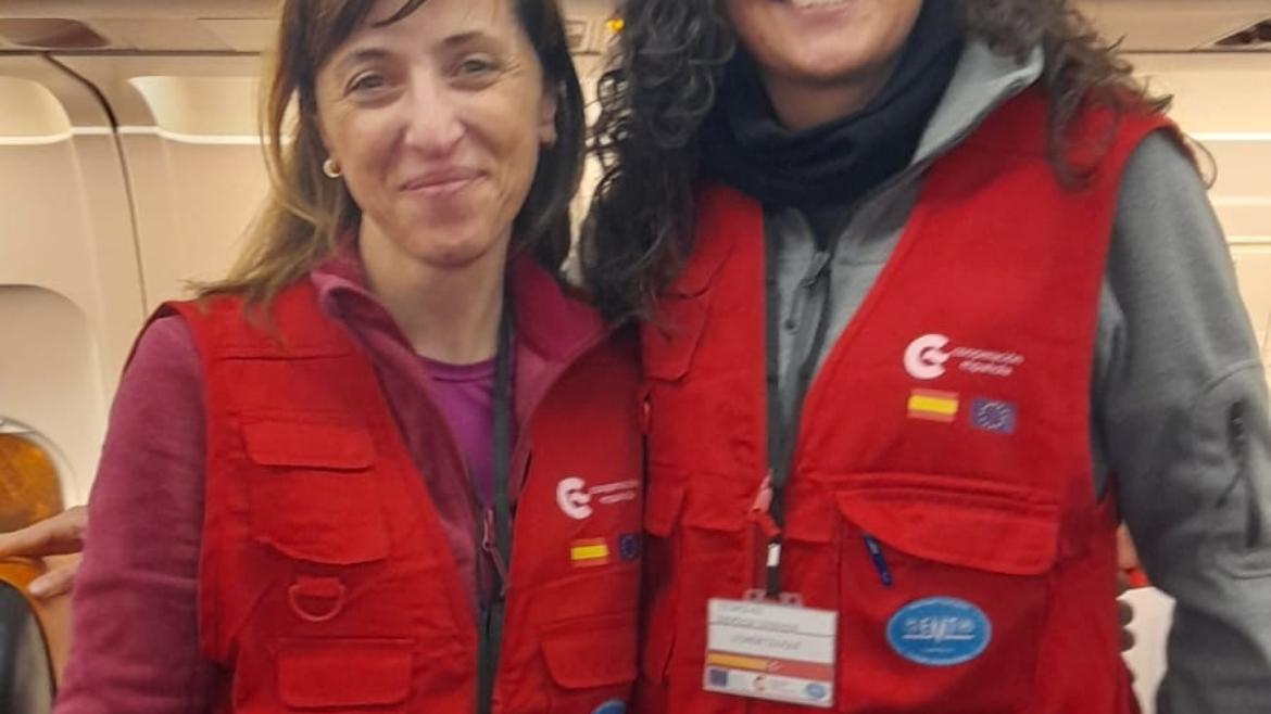 Maribel y Leonor, las dos sanitarias del Infanta Cristina que forman parte del equipo Start