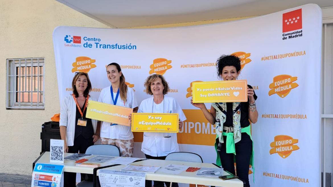 donación médula Centro de Salud Alcalde Bartolomé González