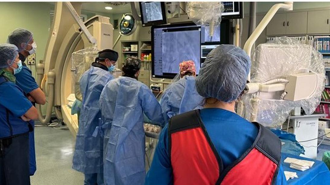 Imagen del artículo El Hospital Clínico San Carlos emplea ultrasonidos para el tratamiento de la hipertensión arterial resistente