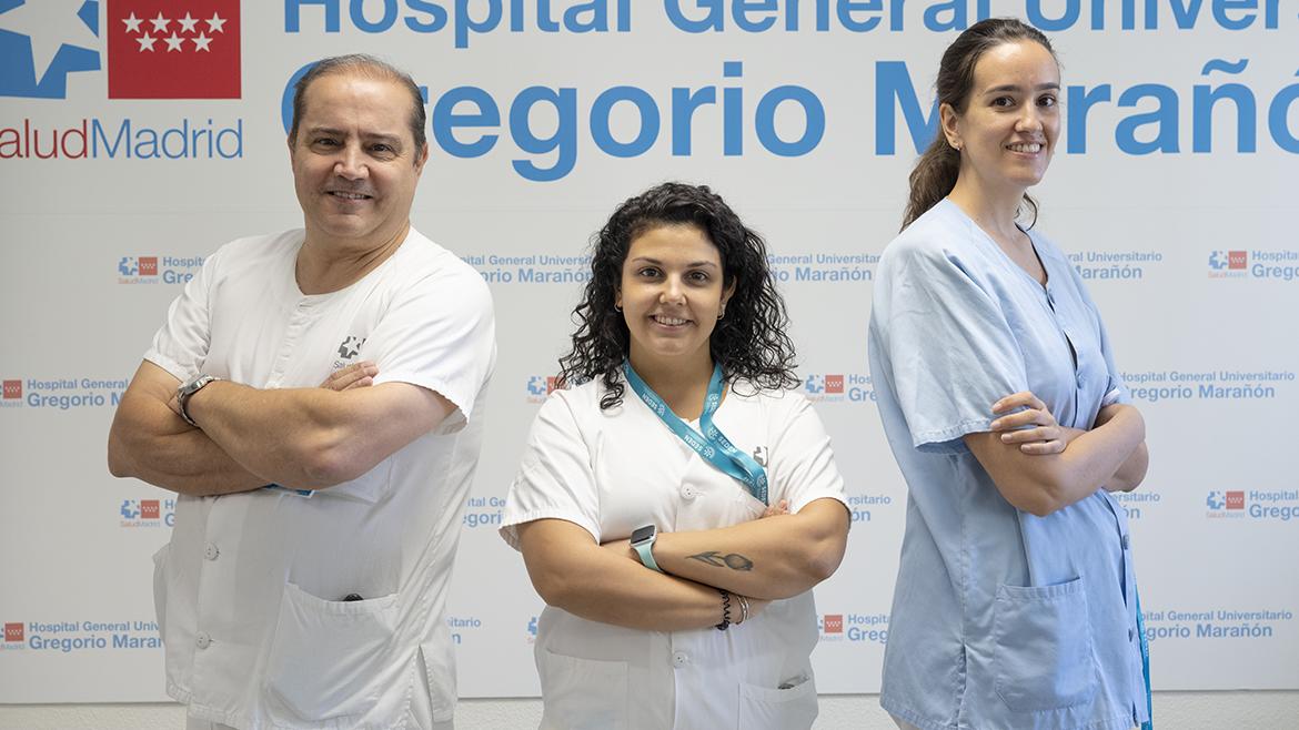 Enfermeras del Servicio de Nefrología del Hospital Gregorio Marañón