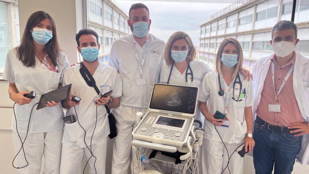 Profesionales HUIL Ecografía pulmonar
