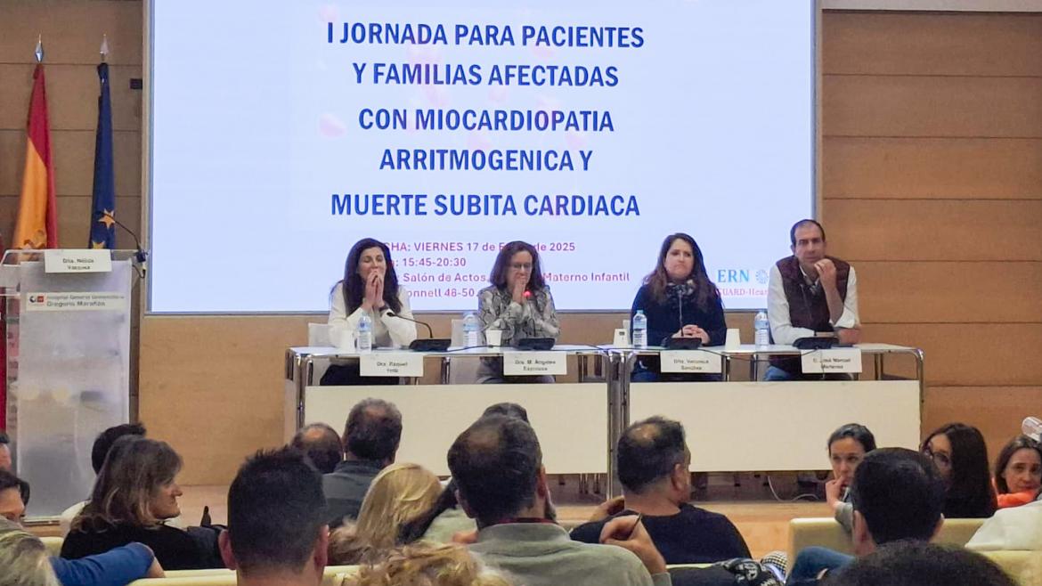 El Hospital Gregorio Marañón celebra la I Jornada para pacientes y familias afectados muerte súbita cardiaca I Jornada para pacientes y familias afectados por muerte súbita cardiaca del Hospital Gregorio Marañón
