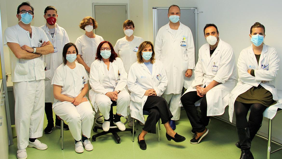 Equipo de investigadores del Hospital Clínico San Carlos