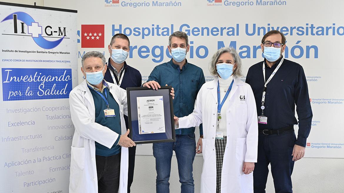 profesionales del hospital gregorio marañón