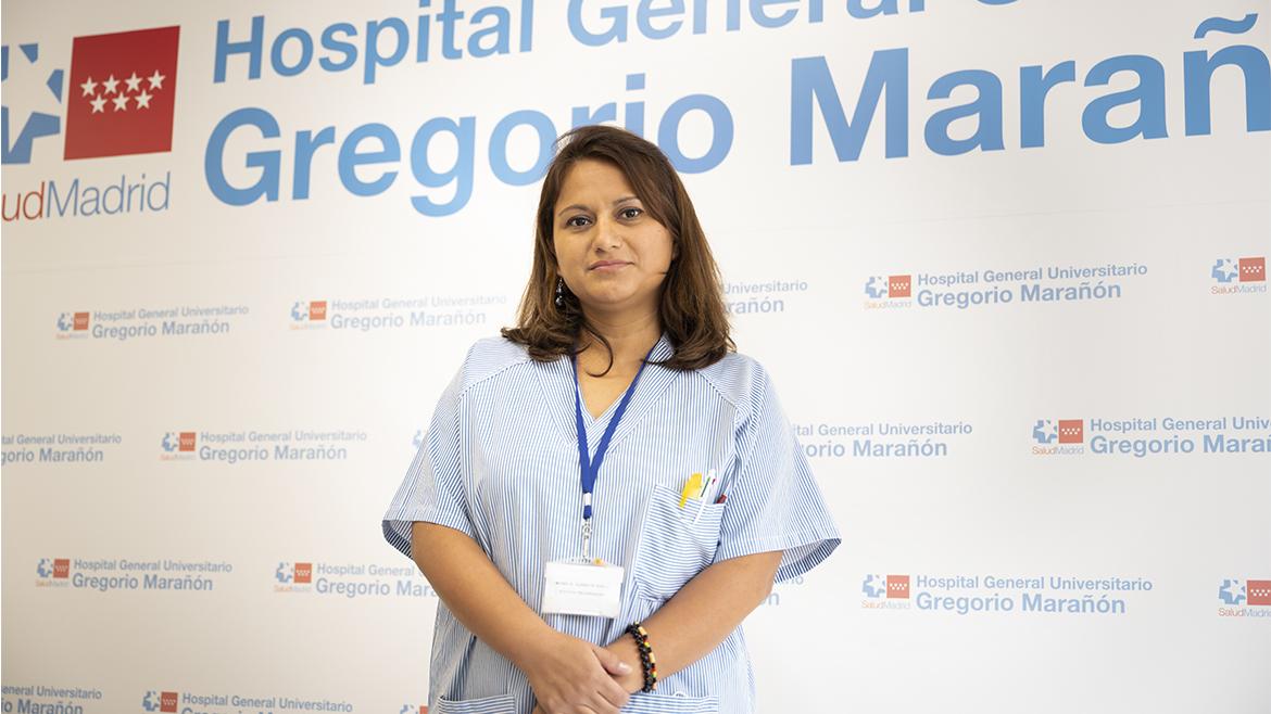Haydee Goicoechea, premio internacional Nightingale 2020 enfermera del hospital gregorio marañón