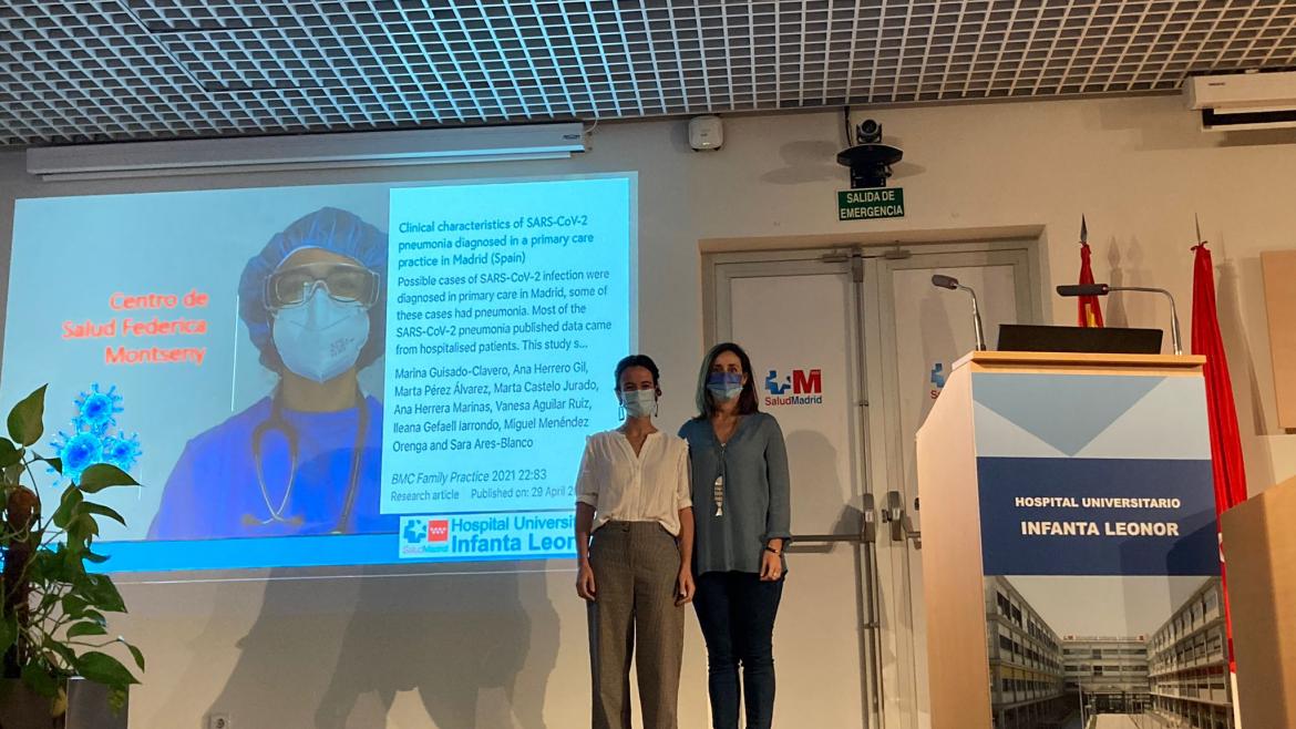 Médicas investigadoras del Centro de Salud Federica Montseny