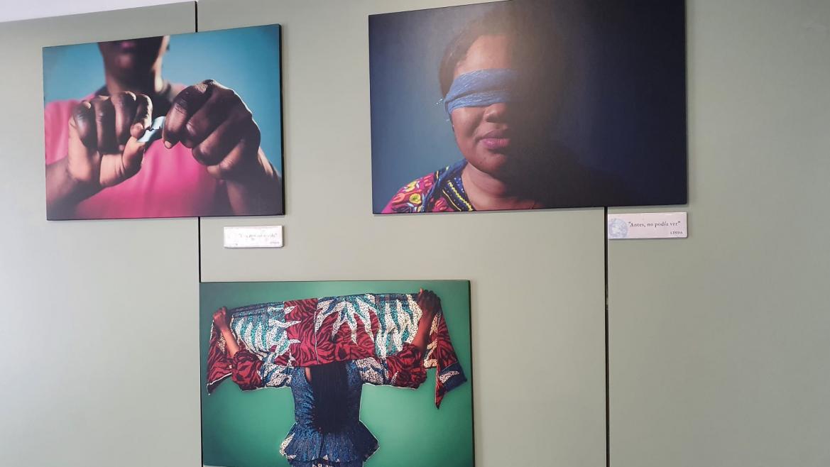 Exposición sobre mutilación genital femenina