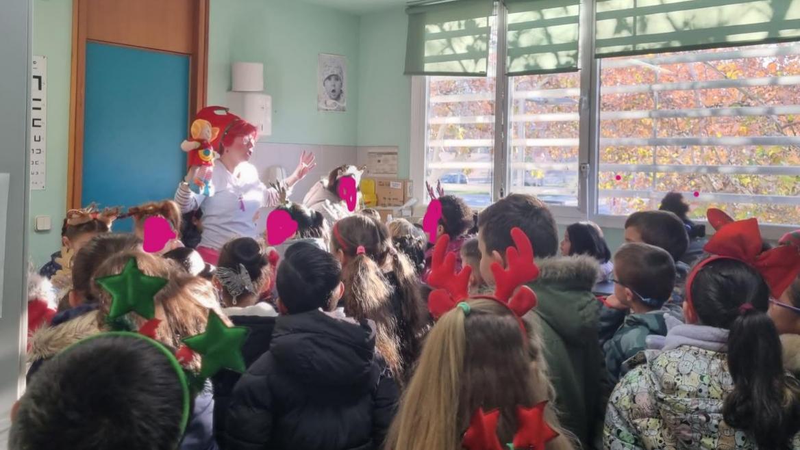 Teatro navideño con niños