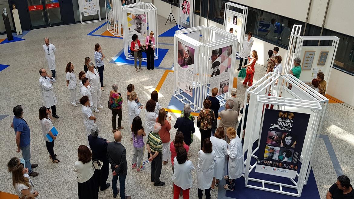 Inauguración de la exposición Mujeres Nobel de Literatura