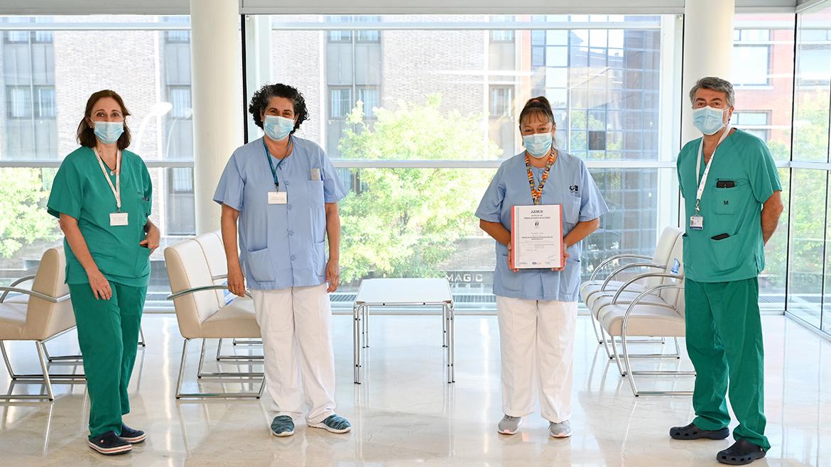 personal de neonatologia del marañon