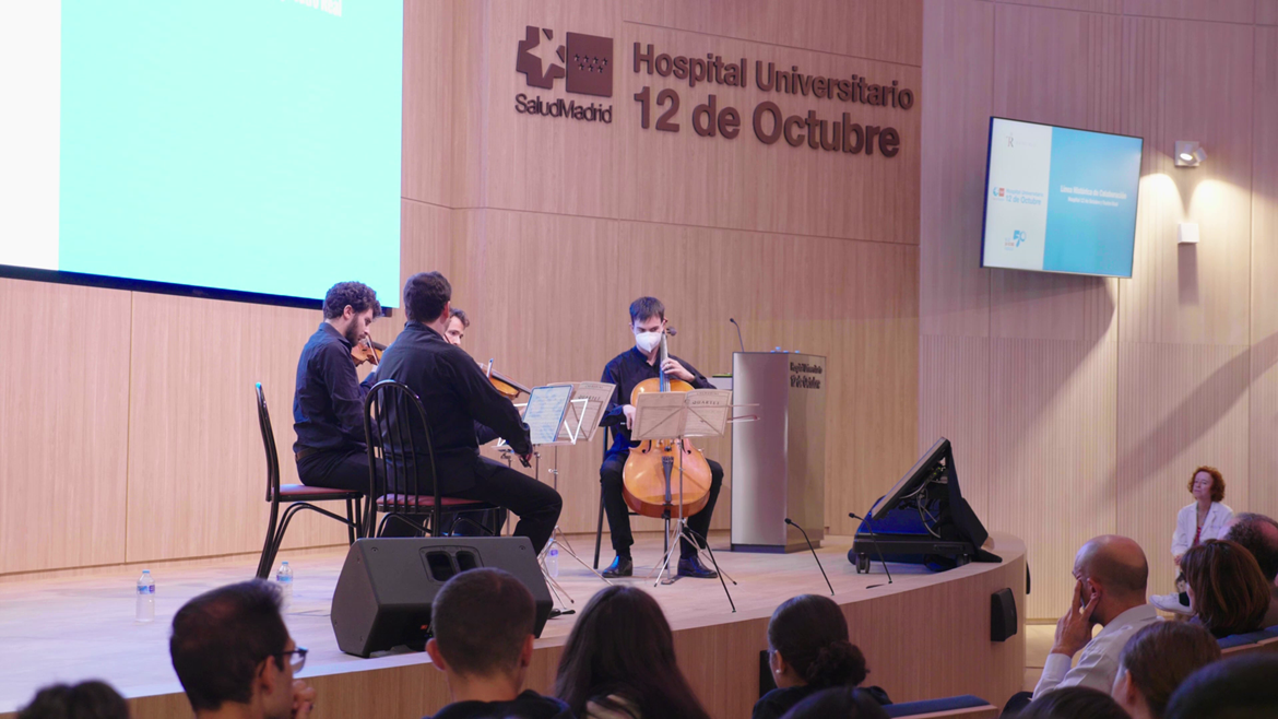cuarteto de violines, viola y violonchelo