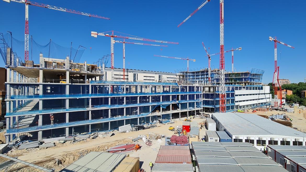 Construcción del nuevo Hospital 12 de Octubre