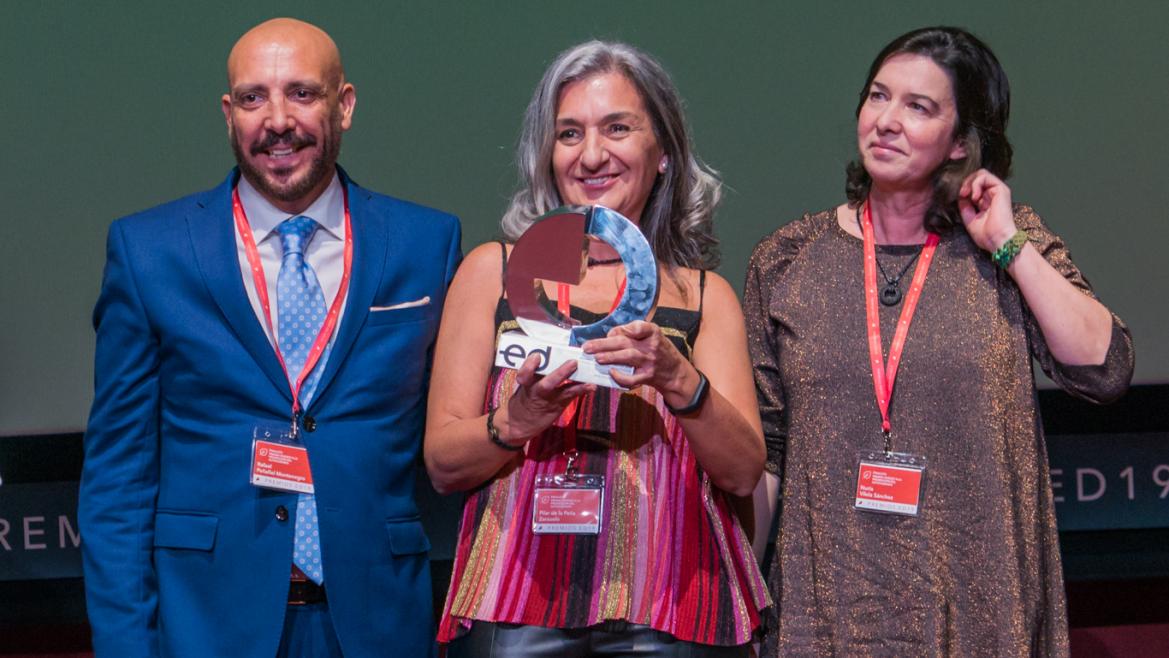 Tres profesionales de Promoción y Comunicación del Centro de Transfusión recogen premio Fuden