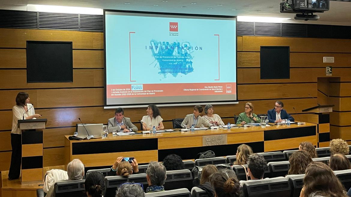 Jornada de Avances en la Implantación del Plan de Prevención del Suicidio