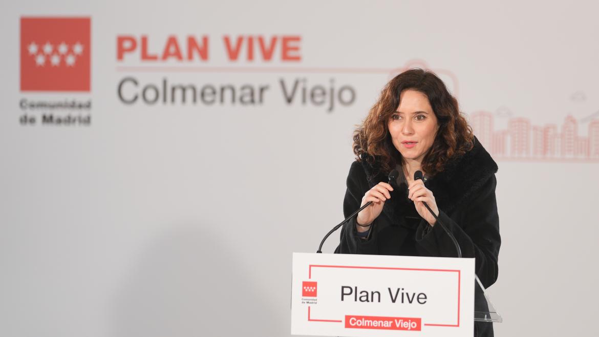 La presidenta Isabel Díaz Ayuso