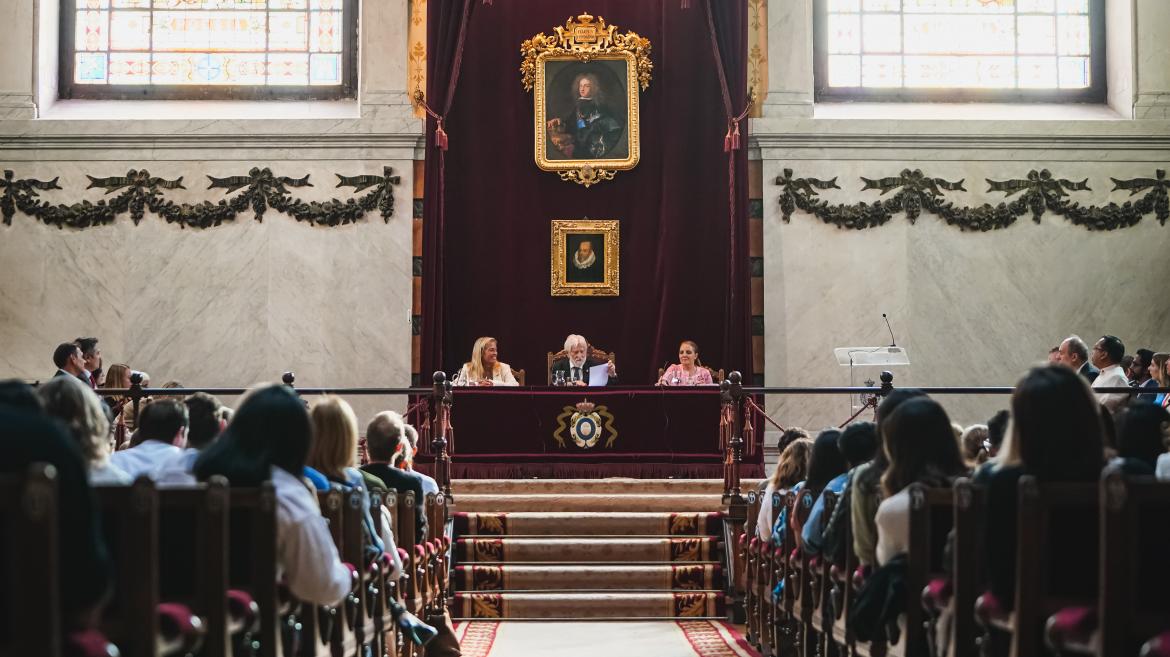 El acto de los auxiliares de idiomas 