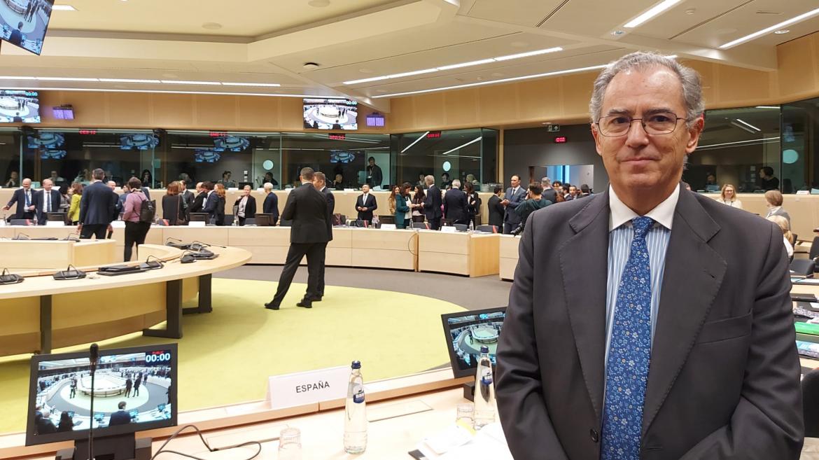El vicepresidente Ossorio en el pleno