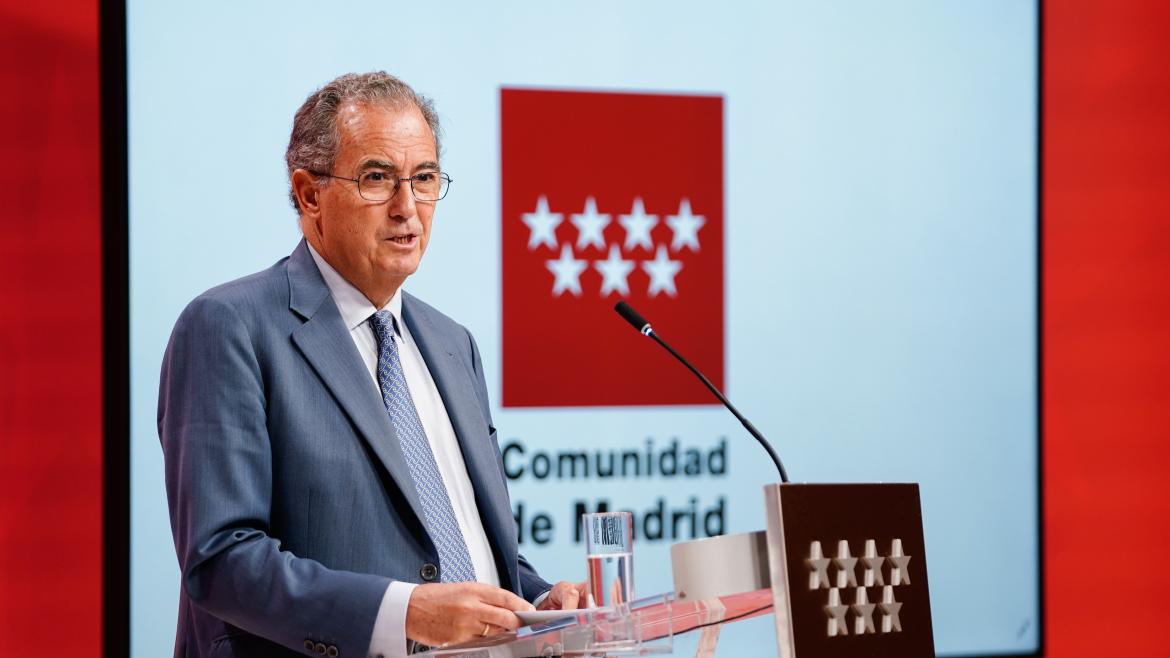 El vicepresidente durante la rueda de prensa