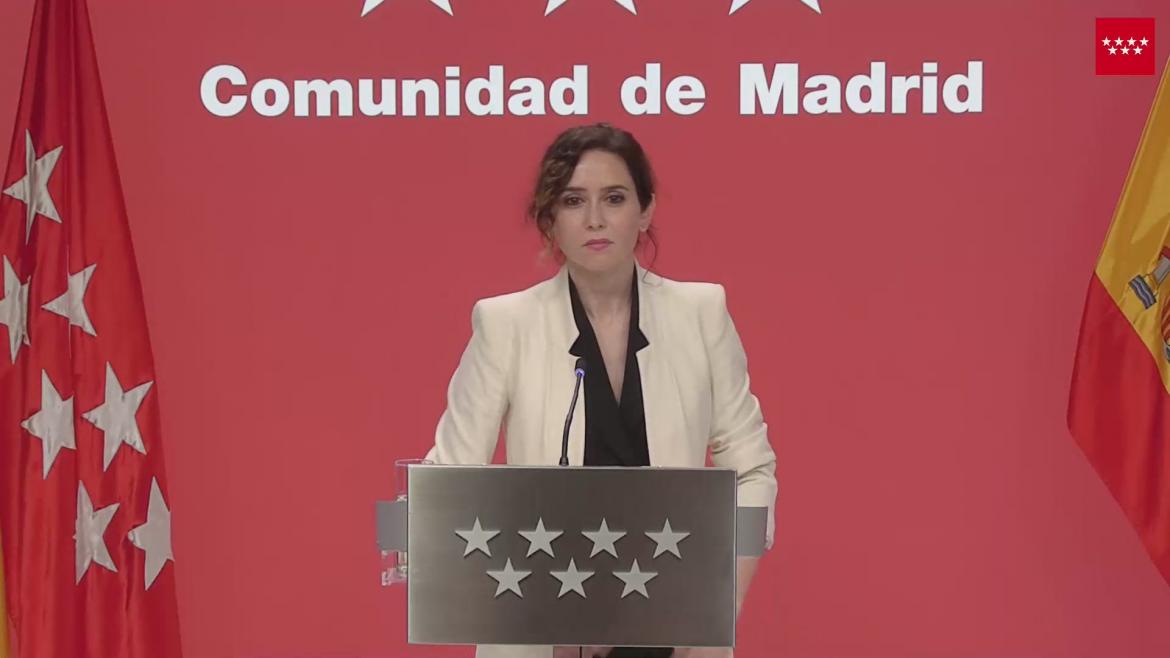 Declaraciones de la Presidenta de la Comunidad de Madrid