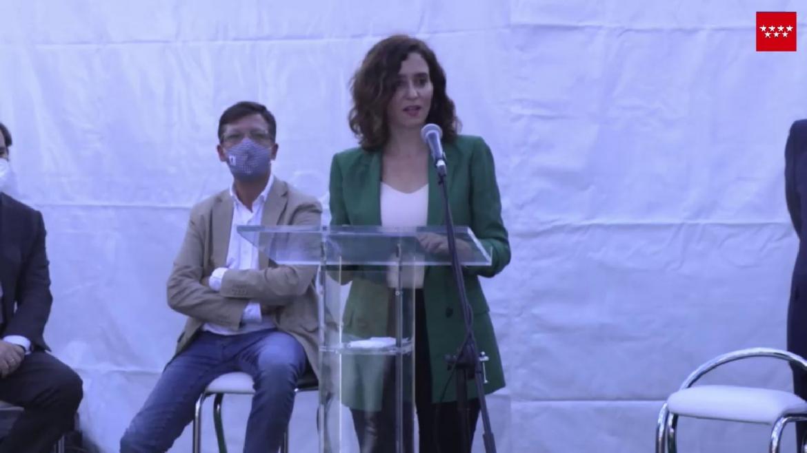 Acto presidenta VI Edicion Feria Vehículo Eléctrico