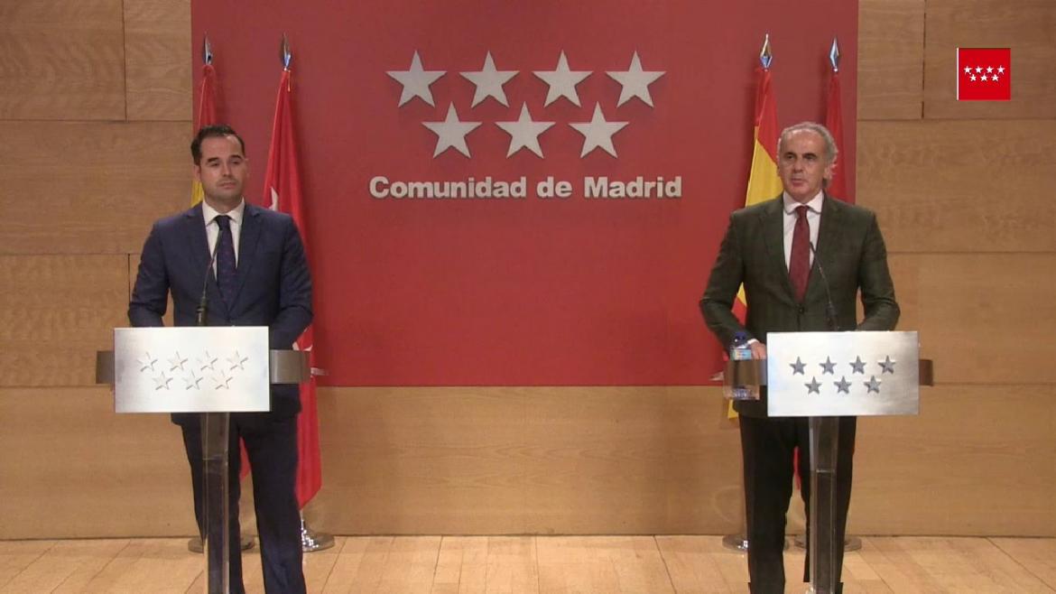 Rueda de prensa Consejo de Gobierno 18 de noviembre de 2020