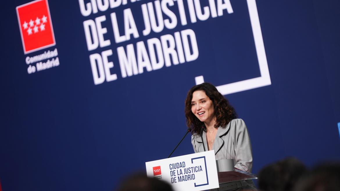 La presidenta Isabel Díaz Ayuso