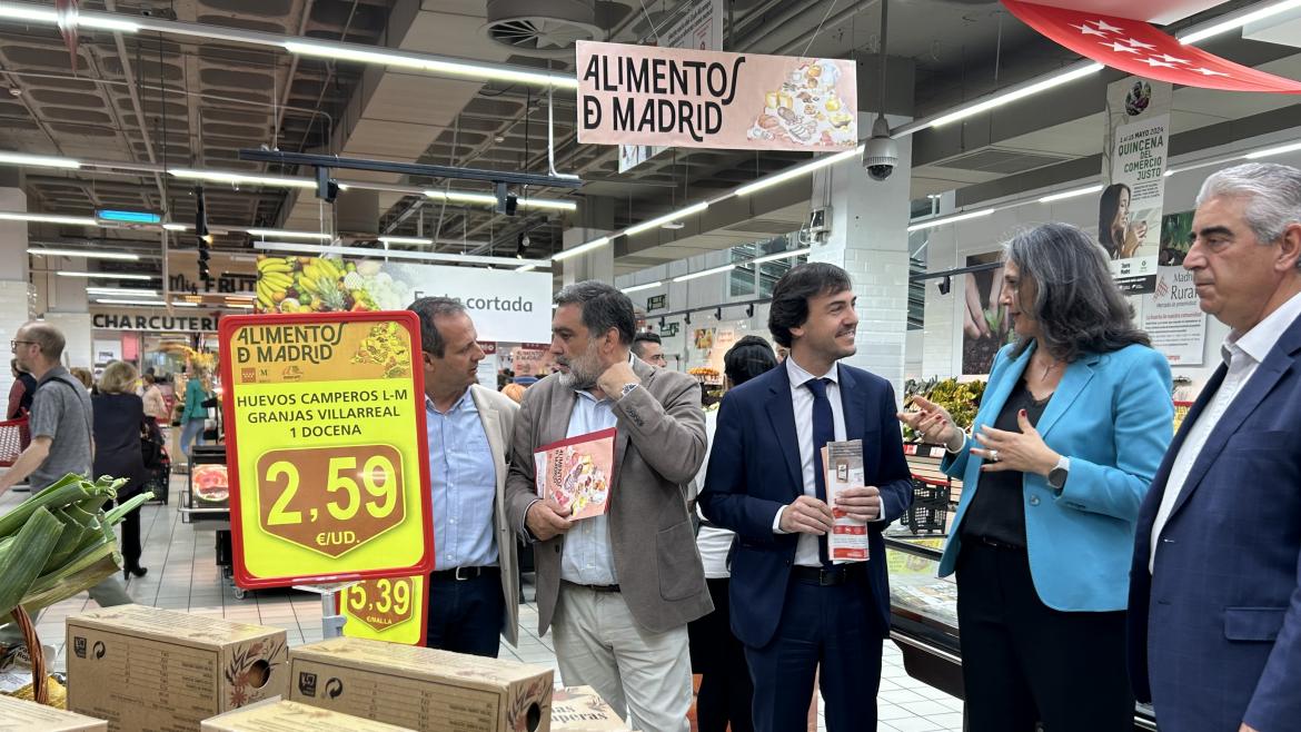 Imagen del artículo La Comunidad de Madrid presenta la XXII edición de Alimentos de Madrid que se desplegará en 42 hipermercados