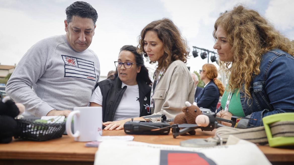 La presidenta en el acto