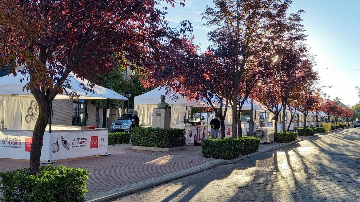 Image of the stalls of La Despensa de Madrid