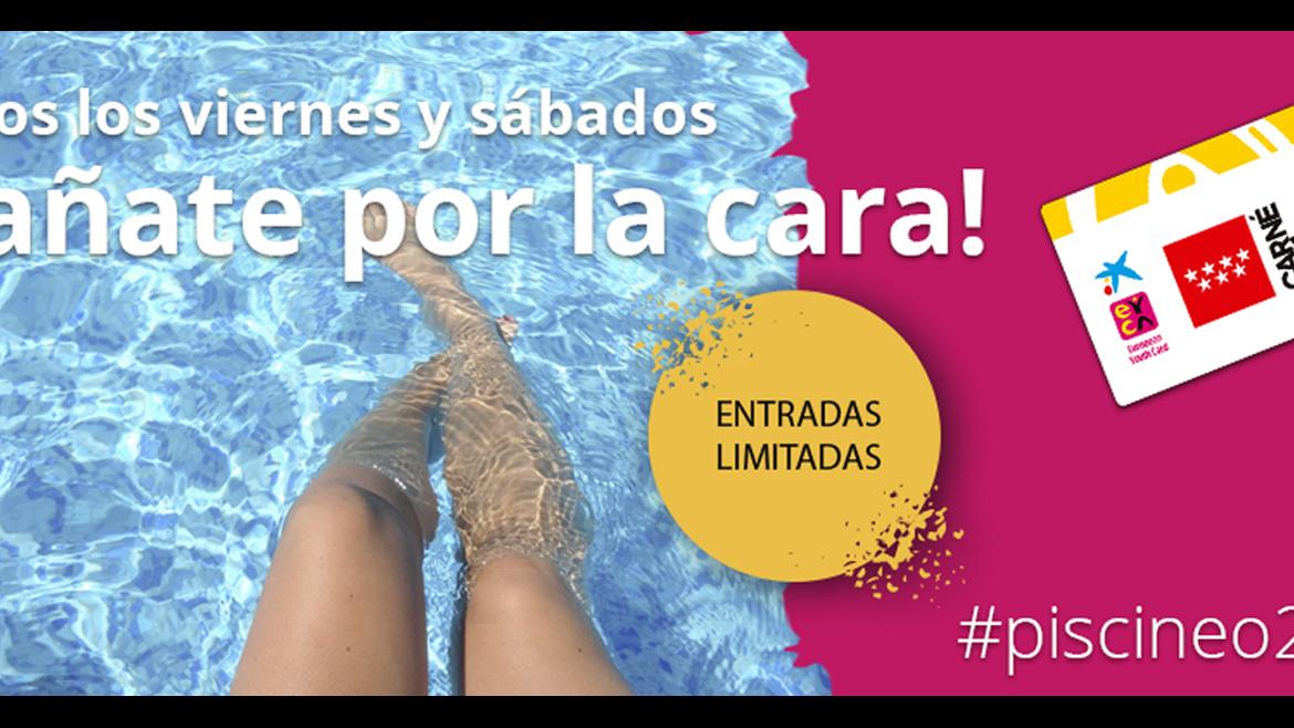 Acceso gratuito a piscinas con Carné Joven