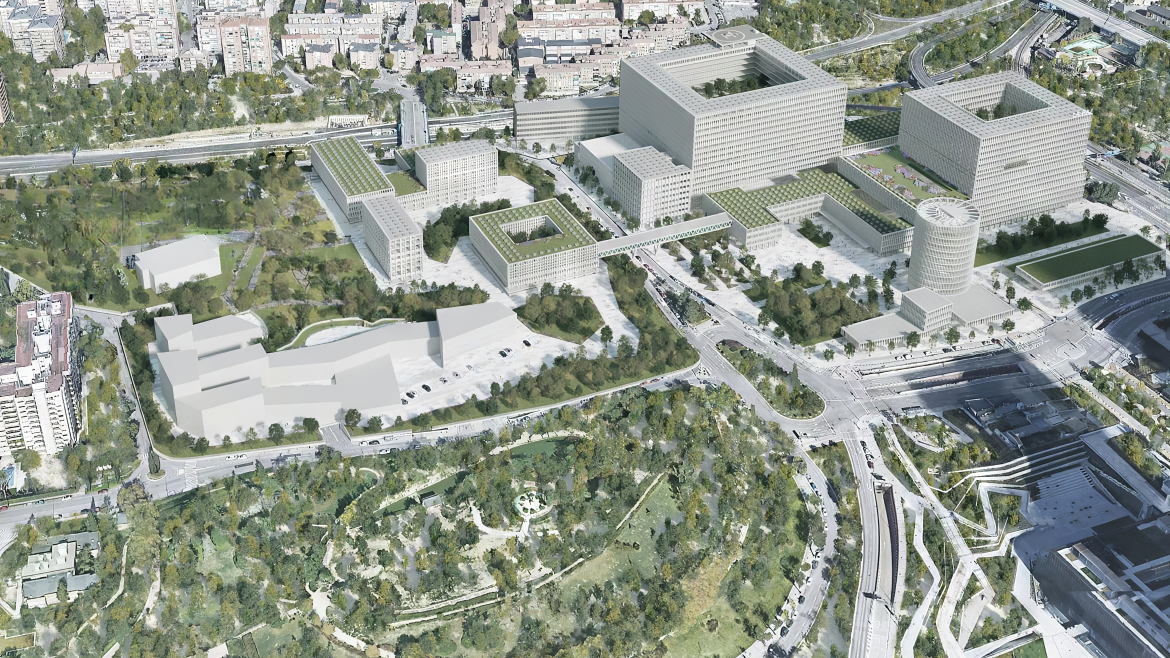 Ciudad de la Salud Plano de la Ciudad de la Salud