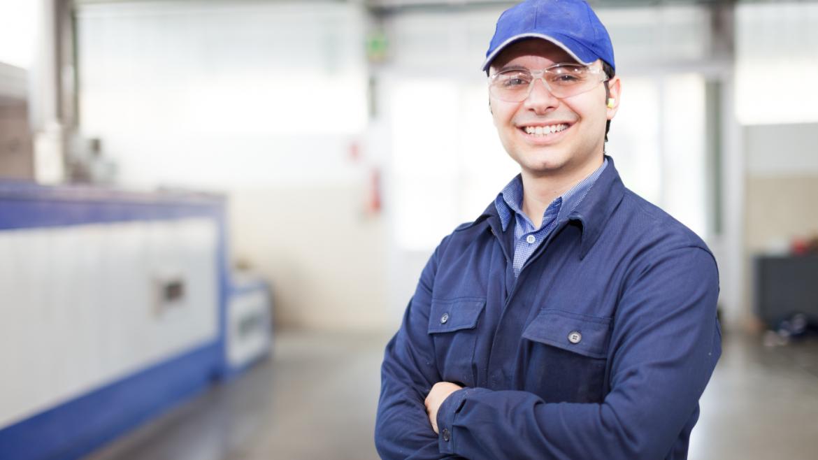 Trabajador joven