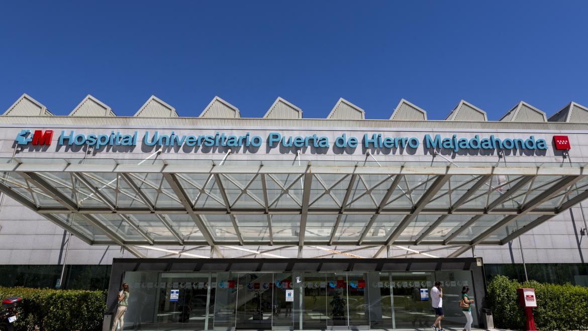 Fachada Hospital público Universitario Puerta de Hierro Majadahonda