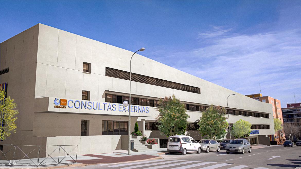 ampliación del Hospital público Universitario de Móstoles