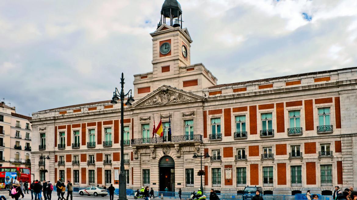 Fachada de la Real Casa de Correos Fachada de la Real Casa de Correos
