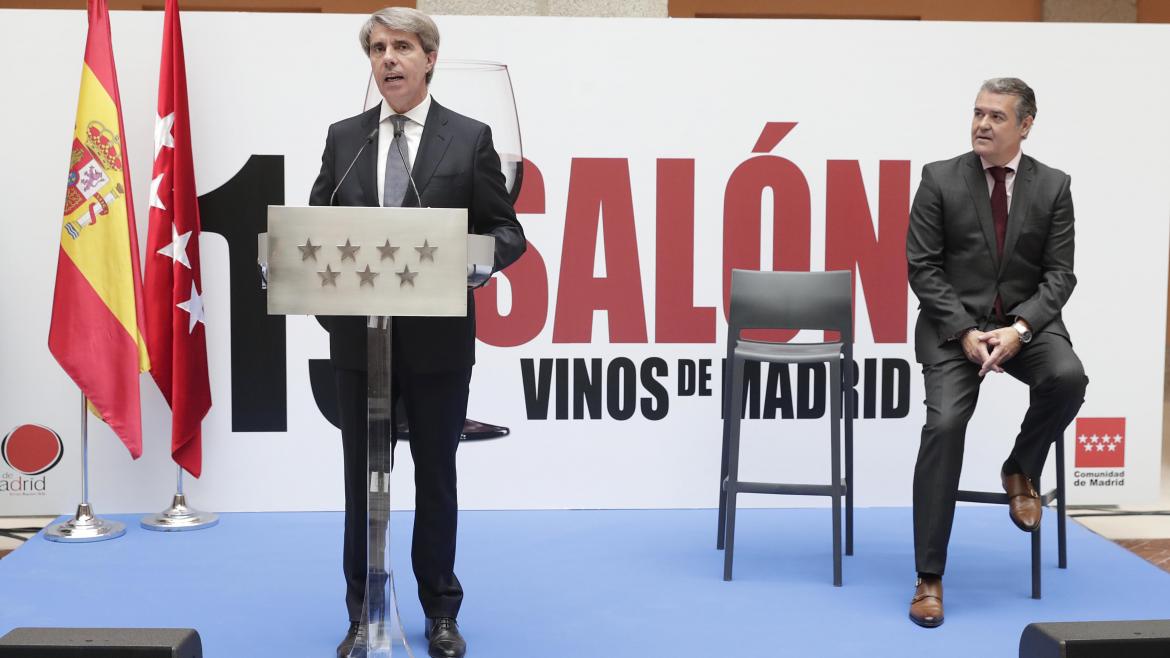 Garrido felicita al sector vinícola madrileño, cuyos caldos son cada vez más reconocidos Garrido felicita al sector vinícola madrileño, cuyos caldos son cada vez más reconocidos