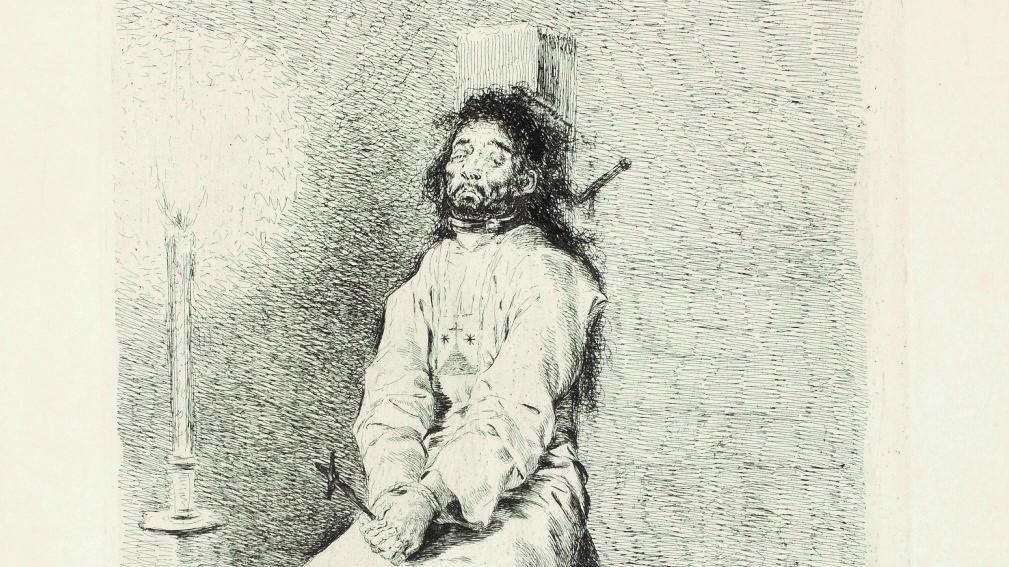 Goya - El agarrotado