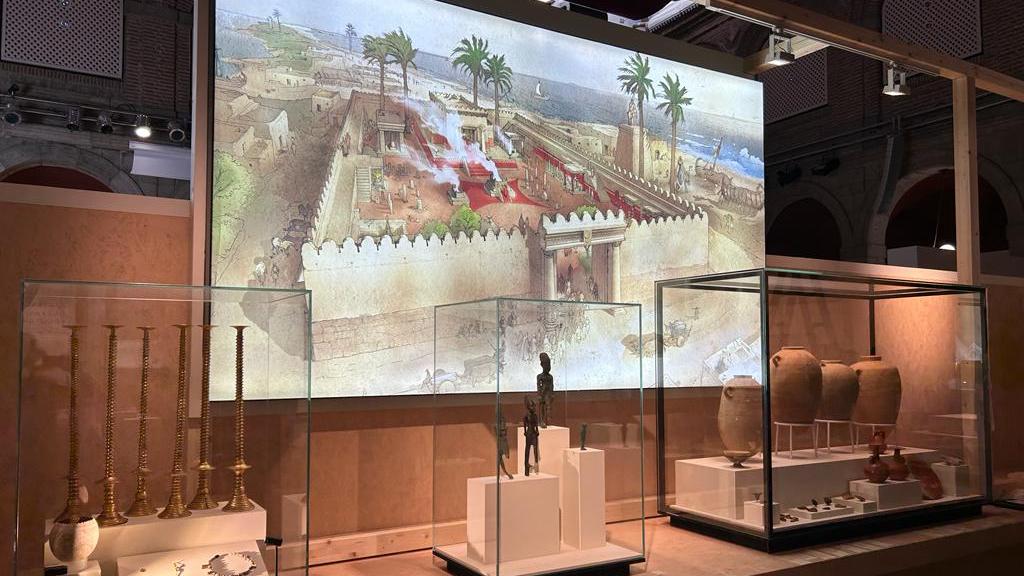 Montaje exposición Tartesos
