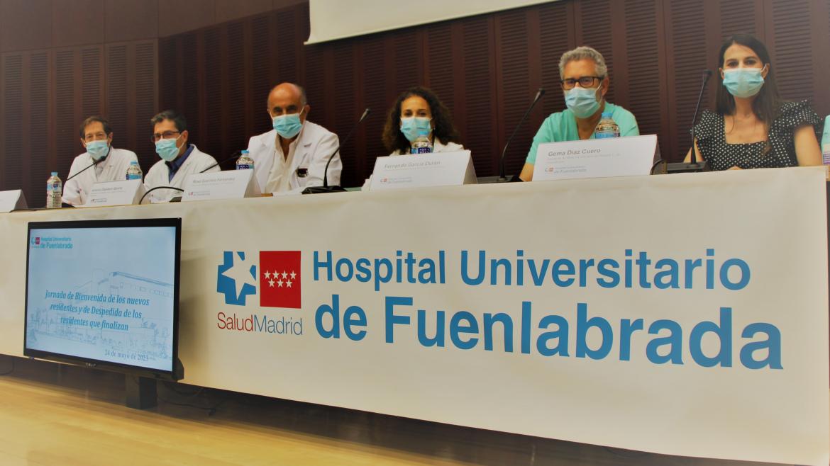 Médicos en el Hospital de Fuenlabrada