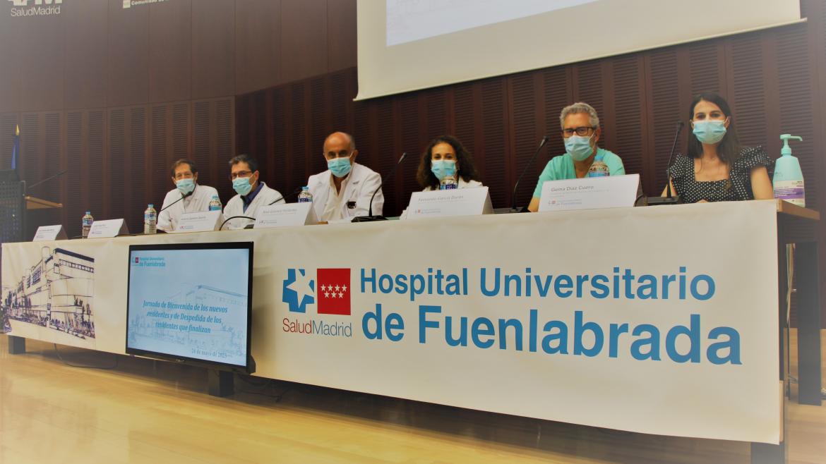 Médicos en el Hospital de Fuenlabrada