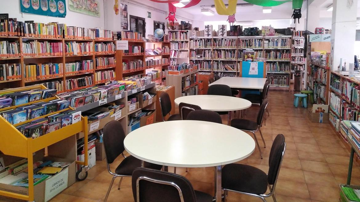 Interior Biblioteca de Loeches