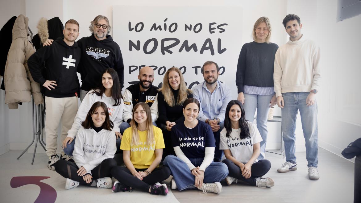 Ana Dávila durante su visita al nuevo centro de Atención Temprana de la Fundación Pegasus