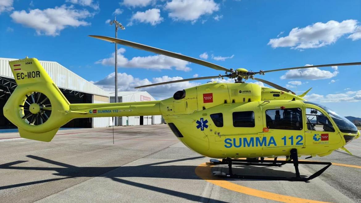 helicópteros del SUMMA 112 