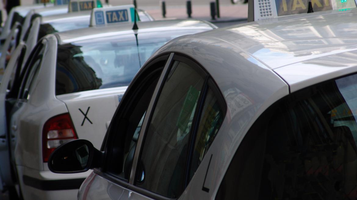 Cola de taxis