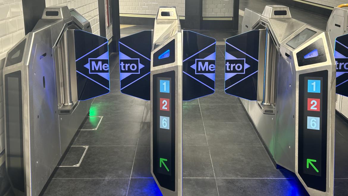 Imagen del artículo La Comunidad de Madrid estrena tornos inteligentes en las estaciones de Metro de Cuatro Caminos y Reyes Católicos